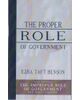 The Proper Role of Government